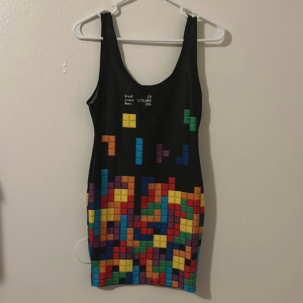 Poprageous Tetris dress S
